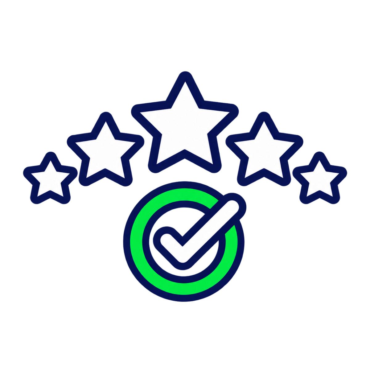 5-star rating icon