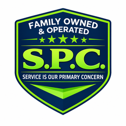 Stephenson Pest Control family owned and operated badge